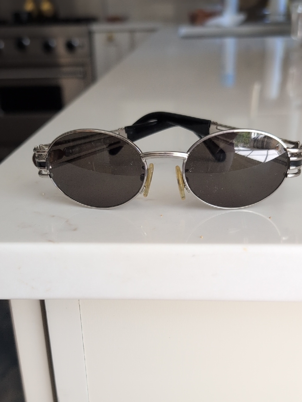Fendi Vintage FS 148 Palladium Ebony 135 Sunglasses - Picture 8 of 10